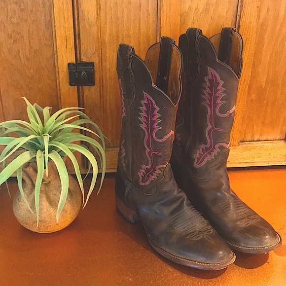 Justin Boots Shoes - ✨SOLD✨JUSTIN VINTAGE COWBOY BOOTS